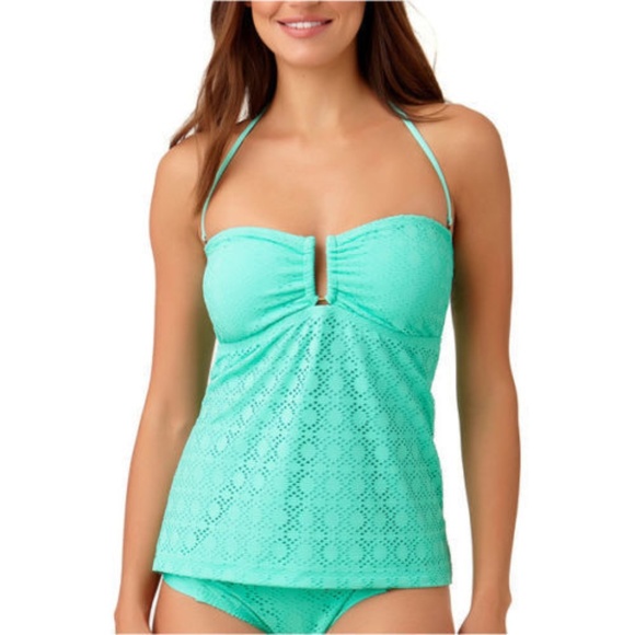 a.n.a Other - a.n.a® Mix & Match Crochet Tankini Swim Top